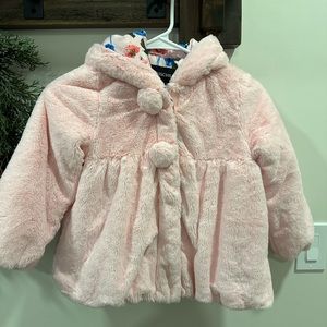 Pink Fluffy Coat